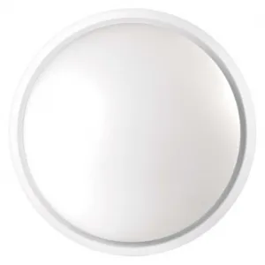 EMOS Lighting LED prisadené svietidlo ZURI, kruhové čierna/biela 14W teplá b.