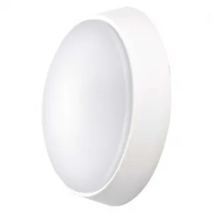 EMOS Lighting LED prisadené svietidlo ZURI, kruhové čierna/biela 14W teplá b.