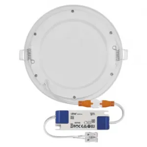 EMOS Lighting LED vstavané svietidlo NEXXO, kruhové, biely, 12W, teplá biela
