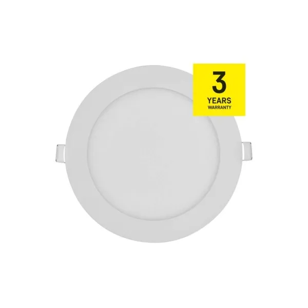 EMOS Lighting LED vstavané svietidlo NEXXO, kruhové, biely, 12W, teplá biela