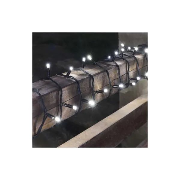 EMOS Lighting Profi LED spoj. reťaz preblikávajúca, 10 m, vonkajšia aj vnútorná, studená biela