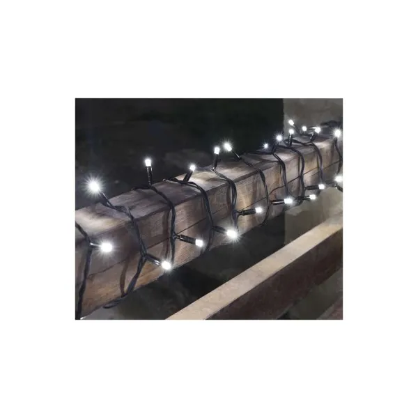 EMOS Lighting Profi LED spoj. reťaz preblikávajúca, 10 m, vonkajšia aj vnútorná, studená biela
