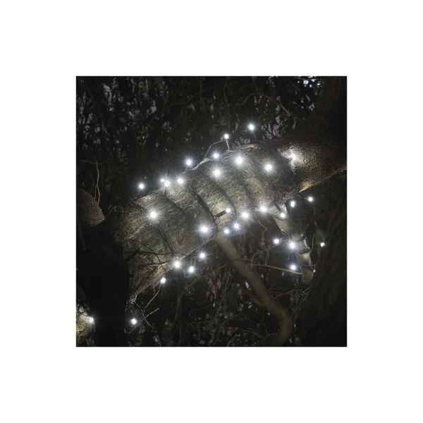 EMOS Lighting Profi LED spoj. reťaz preblikávajúca, 10 m, vonkajšia aj vnútorná, studená biela