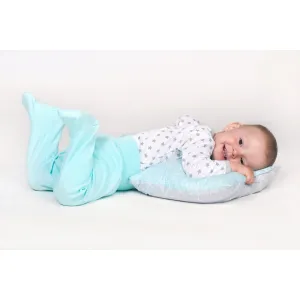 Dojčenské body New Baby Classic II sivé s hviezdičkami 80 (9-12m)