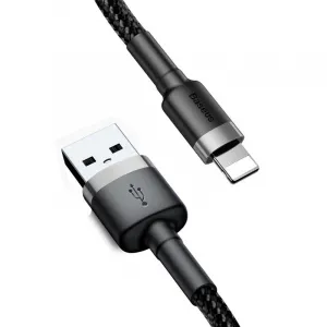 Baseus Cafule 2A 3m Lightning USB kábel (šedo-čierny) 020564
