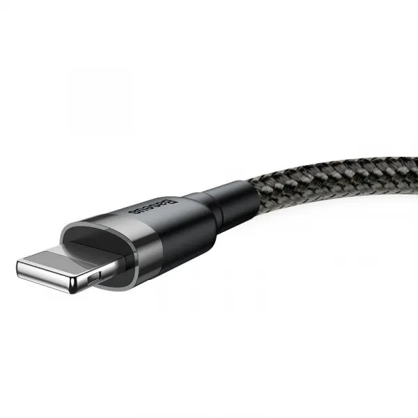 Baseus Cafule 2A 3m Lightning USB kábel (šedo-čierny) 020564