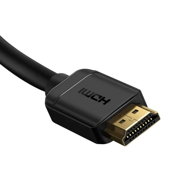 Kábel HDMI 2.0 Baseus, 4K 60 Hz, 3D, HDR, 18 Gbps, 2 m (čierny) 022994