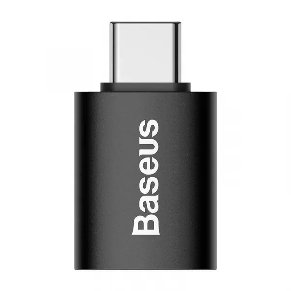 Baseus Ingenuity USB-C na USB-A adaptér, OTG (čierny) 031665
