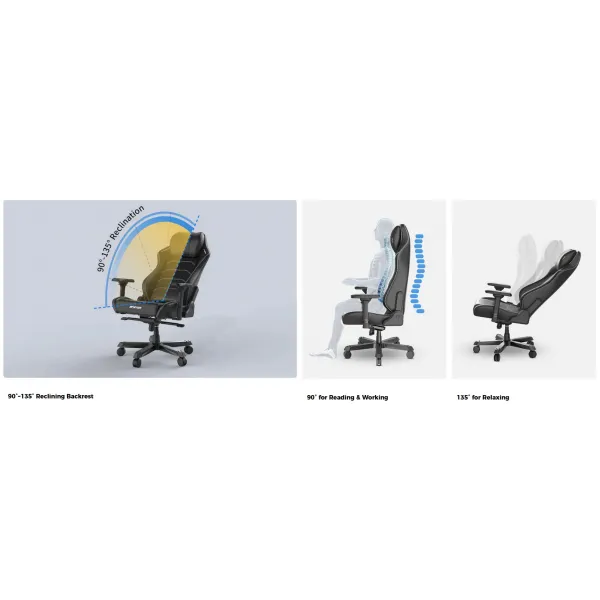 herná stolička DXRacer MASTER čierna