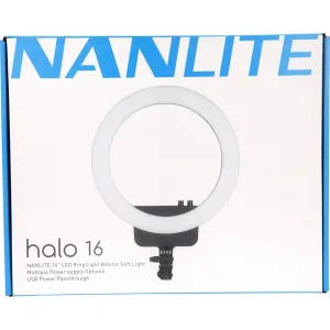 NanLite Halo 16 LED kruhové svetlo 111980