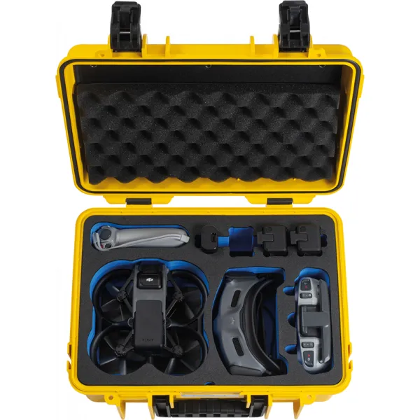 B&W Cases Case B&W type 4000 for DJI Avata (yellow) Varianta: uniwersalny