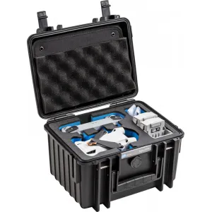 BW Outdoor Cases Type 2000 for DJI Mini3 PRO, DJI RC-N1 or DJI RC, charging-cradle, 4...
