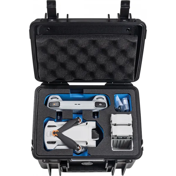 BW Outdoor Cases Type 2000 for DJI Mini3 PRO, DJI RC-N1 or DJI RC, charging-cradle, 4...