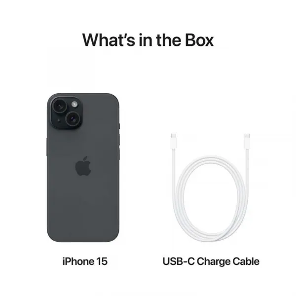 Apple iPhone 15 256 GB čierna MTP63SX/A