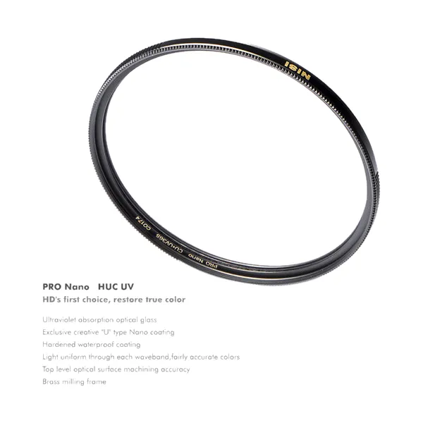 NiSi Filter UV Pro Nano Huc 43mm