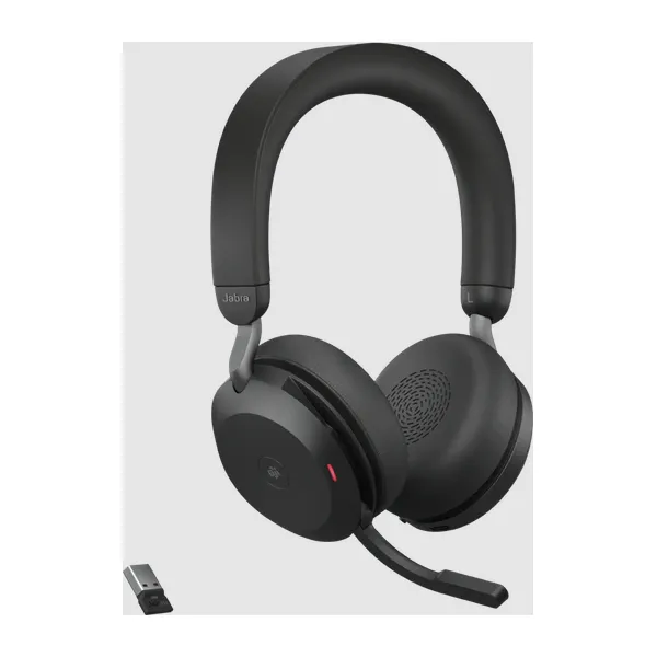 Jabra Evolve2 75, USB-A, MS Stereo, Black