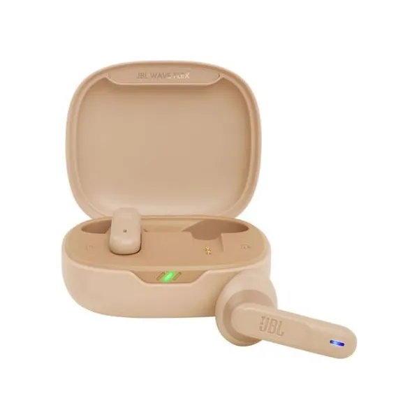 Bezdrôtové slúchadlá do uší JBL Wave Flex TWS Bluetooth Beige EU