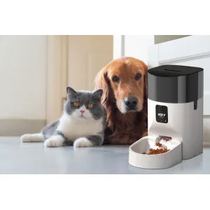 iGET HOME Feeder 9LC - automatické krmítko pre domácich miláčikov na suché kŕmino, kamera