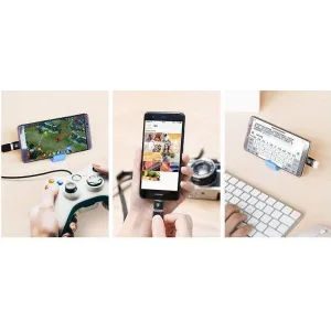 Baseus Exquisite Adaptér USB-C samec na USB samica Catotg-01