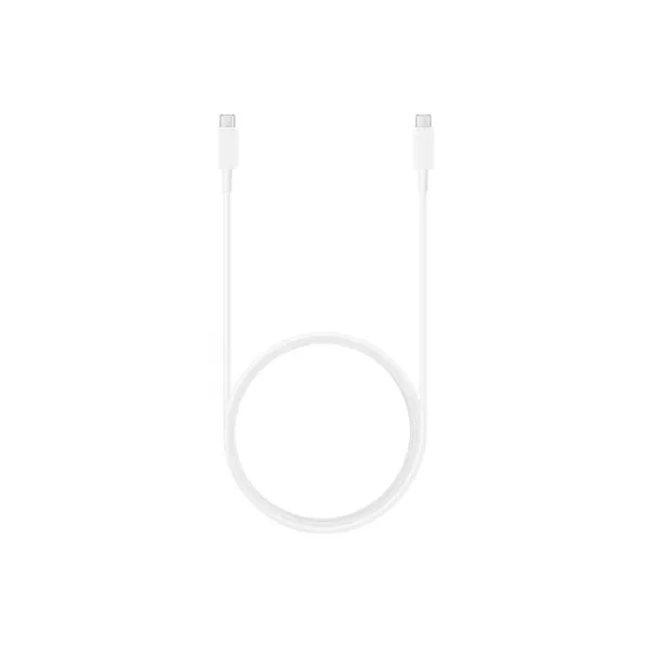 Originál kábel Samsung USB-C/USB-C 1.8m - Biely, EP-DX510JWE