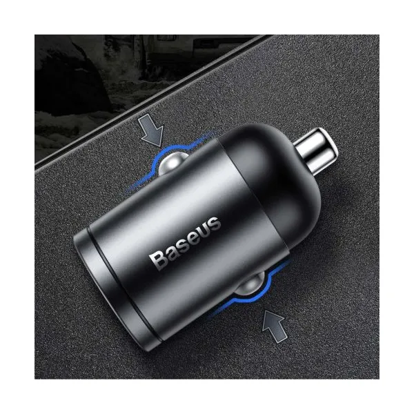 Baseus Tiny Star Mini rýchlonabíjačka do auta s USB portom 30W