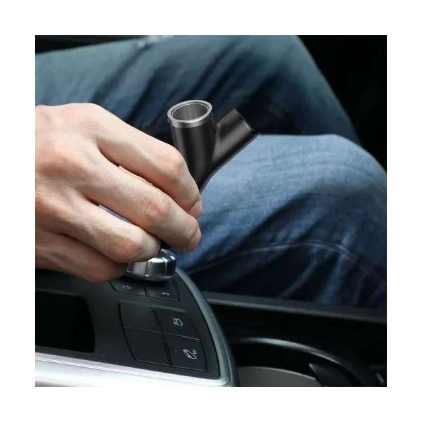 Baseus Car Charger Y-type dual USB + cigarette lighter extended, 3.4A, čierna (CCALL-YX01)