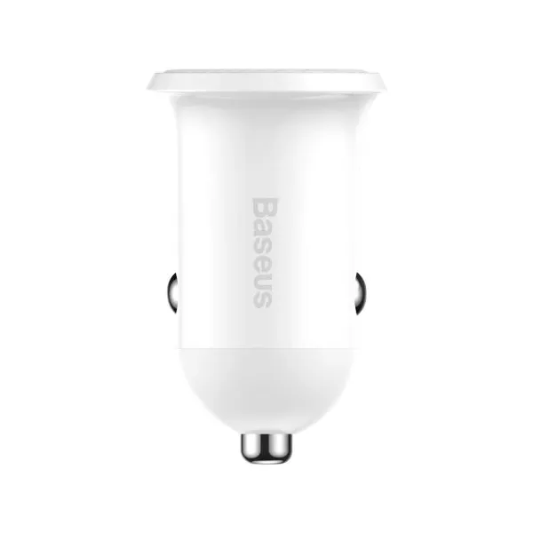 Baseus Grain Pro 2x USB 4,8A nabíjačka do auta (biela) 025367