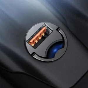 Baseus Tiny Star Mini rýchlonabíjačka do auta s USB portom 30W