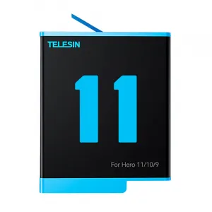 Telesin 3-slotová nabíječka 2 baterie pro GoPro Hero 11 / Hero 10 / Hero 9 Varianta: uniwersalny