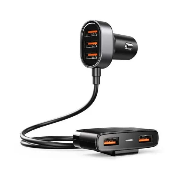 Joyroom JR-CL03 5xUSB nabíjačka do auta (čierna) 044897