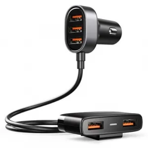 Joyroom JR-CL03 5xUSB nabíjačka do auta (čierna) 044897
