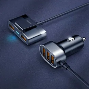 Joyroom JR-CL03 5xUSB nabíjačka do auta (čierna) 044897