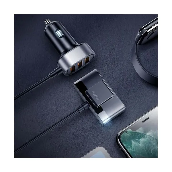 Joyroom JR-CL03 5xUSB nabíjačka do auta (čierna) 044897