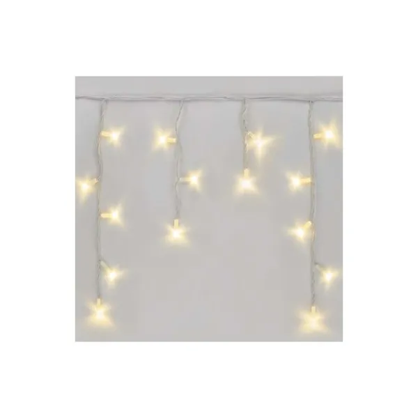 EMOS Lighting Profi LED spojovacia reťaz biela – cencúle, 3 m, vonkajšia, teplá biela