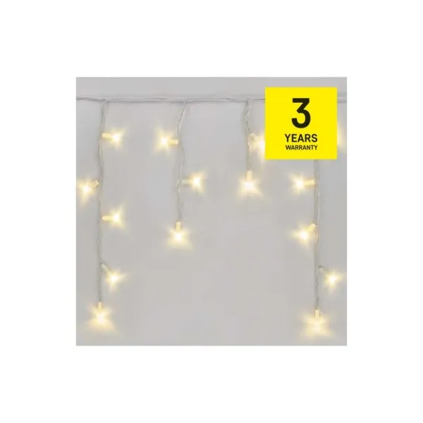 EMOS Lighting Profi LED spojovacia reťaz biela – cencúle, 3 m, vonkajšia, teplá biela
