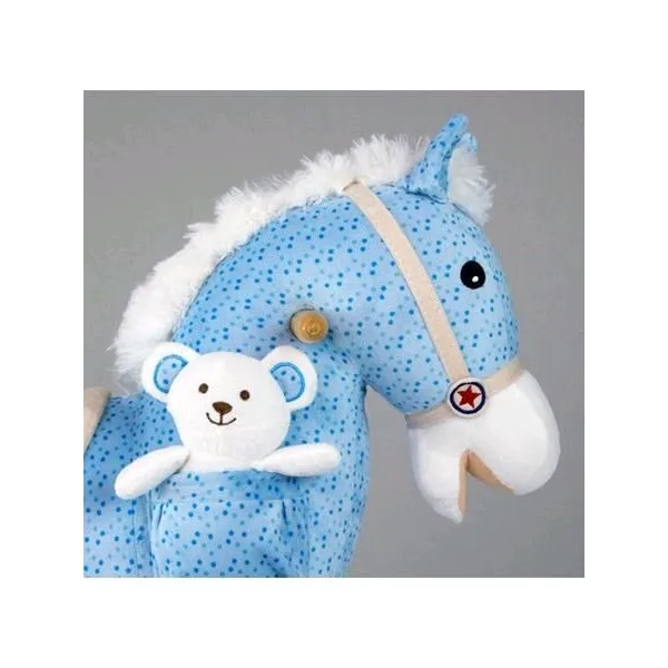 Hojdací koník s melódiou Milly Mally Pony fialový