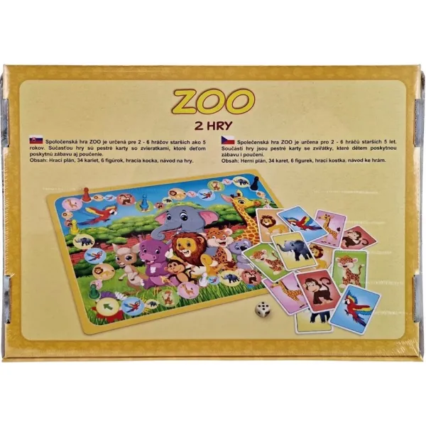 CreativeToys Spoločenská hra ZOO