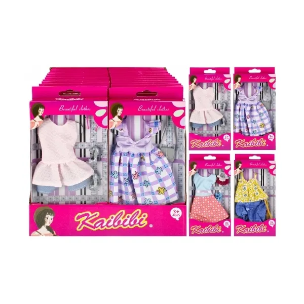 CreativeToys Oblečenie pre bábiky -mix