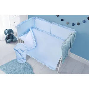 5-dielne posteľné obliečky Belisima PURE 90/120 blue