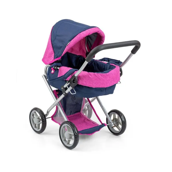 Kočík pre bábiky Milly Mally Alice Prestige Navy