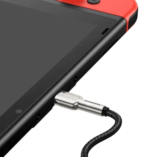 Baseus Cafule Series USB-C samec na USB-C samec nabíjací/dátový kábel s kovovými koncovkami 100 W 2 m, čierny