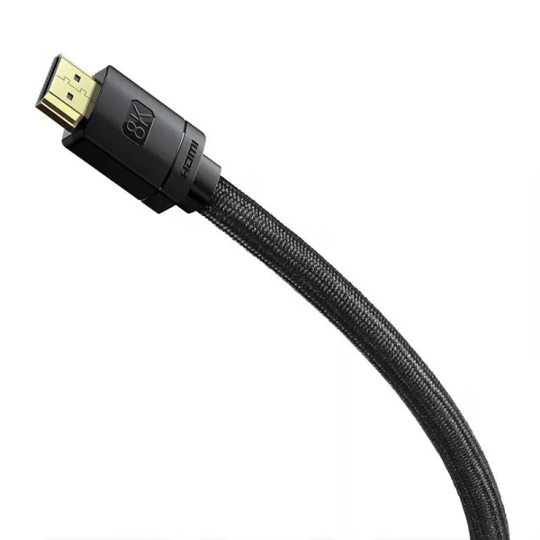 Kábel HDMI na HDMI Baseus s vysokým rozlíšením 1,5 m, 8K (čierny) 036271