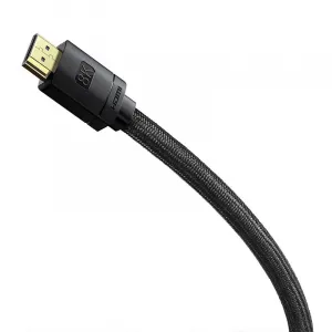 Kábel HDMI na HDMI Baseus s vysokým rozlíšením 1,5 m, 8K (čierny) 036271