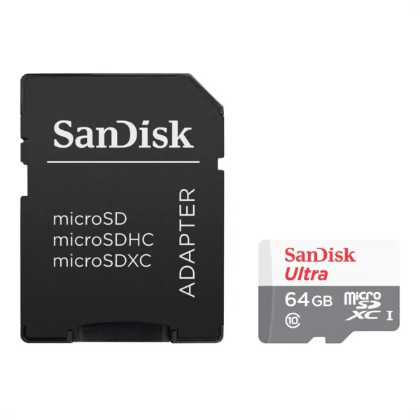 SanDisk Ultra microSDXC 64 GB 100 MB/s Class 10 UHS-I, s adaptérom 85235110