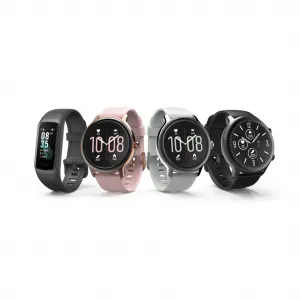 Hama Fit Watch 4910, športové hodinky, pulz, oxymeter, kalórie, vodeodolné, šedé 91021200