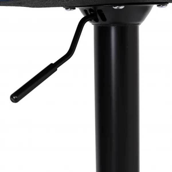 Arako Black dark green Velvet bar hocker