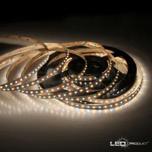 LEDprodukt PROFI LED pásik 120LED/m SMD1808 9,6W/m DUAL-WHITE IP65 12V