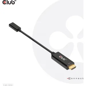 Club3D Aktívny adaptér HDMI na USB-C, 4K60Hz, M/F