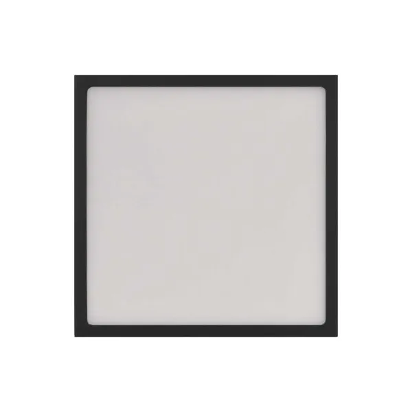 EMOS Lighting LED prisadené svietidlo, štvorec, čierne, 21W, CCT