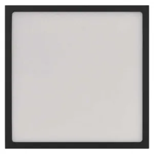 EMOS Lighting LED prisadené svietidlo, štvorec, čierne, 21W, CCT